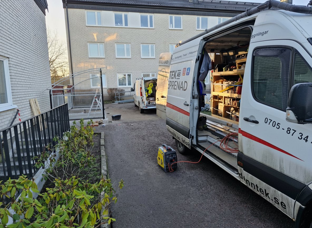 Entreprenad arbete brf linköping