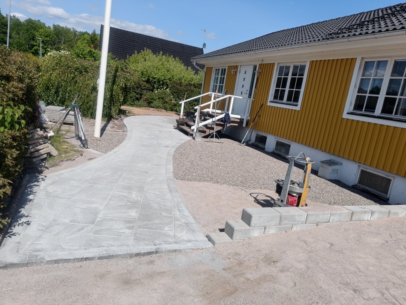 Projekt utfört av Denntek Entreprenad i Östergötland